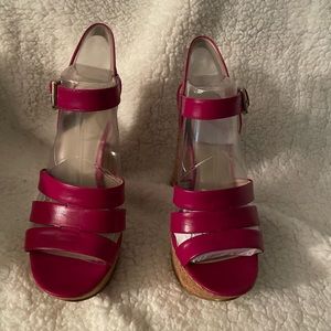 Hot Pink Nine West Sandal